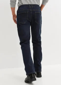 Herren bonprix Große Größen|Outdoorbekleidung|Thermo Relaxed Fit Stretch-Jeans mit Komfortbund, Straight