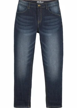 Best Thermo Slim-Fit-Jeans mit Fleecefutter, Straight Kinder Jungen 9-16 Jahre·Bademode|Jungen 9-16 Jahre·Jacken & Outdoor