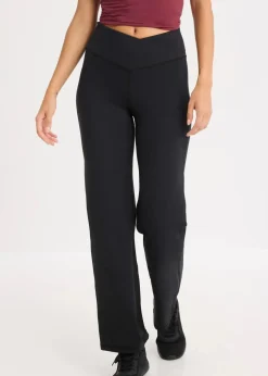 Hot Thermo Sport-Hose aus weichem Material, gerades Bein Damen Hosen|Sportbekleidung