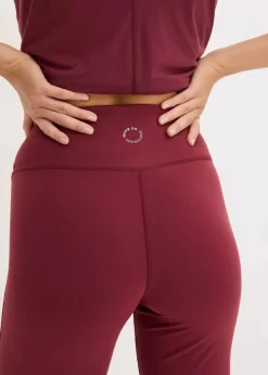 Damen bonprix Bekleidung·Sweat|Bekleidung·Kleider|Thermo Sport-Hose aus weichem Material, gerades Bein