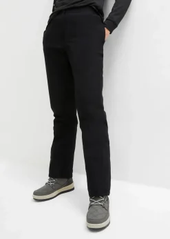 Damen bonprix Outdoorbekleidung|Thermobekleidung|Thermohose mit Fleecefutter und Komfortbund, wasserdicht