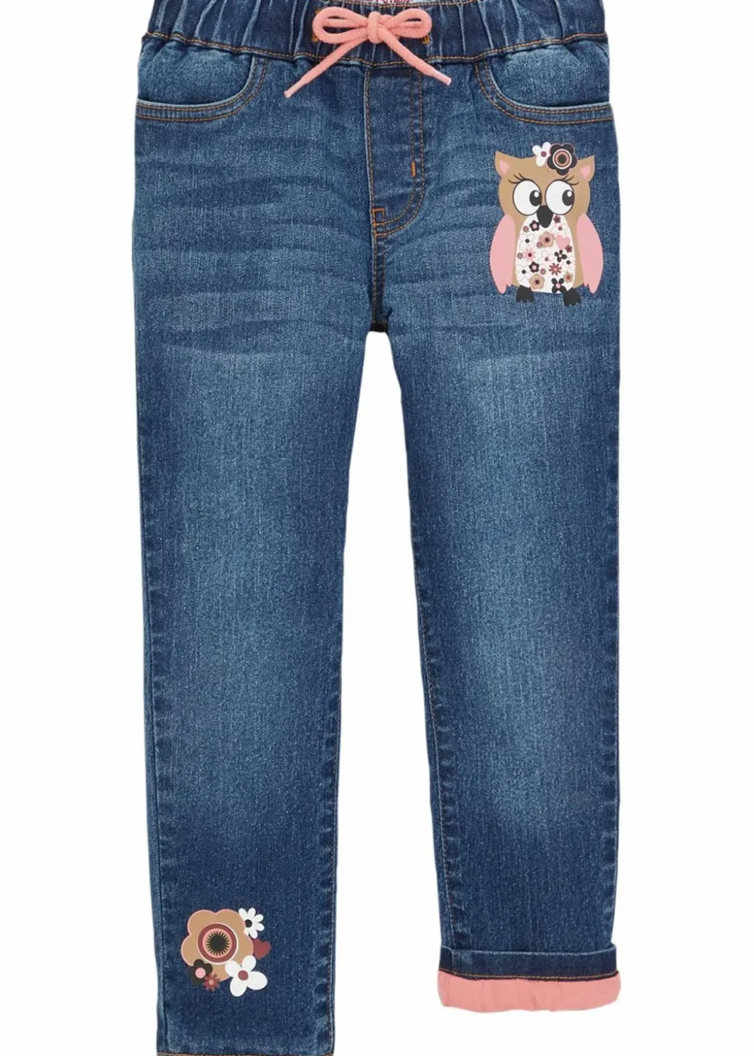 Kinder bonprix Mädchen 2-8 Jahre·Jacken & Outdoor|Mädchen 2-8 Jahre·Jeans & Hosen|Thermojeans Mid Waist