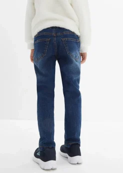 Kinder bonprix Mädchen 2-8 Jahre·Jacken & Outdoor|Mädchen 2-8 Jahre·Jeans & Hosen|Thermojeans Mid Waist