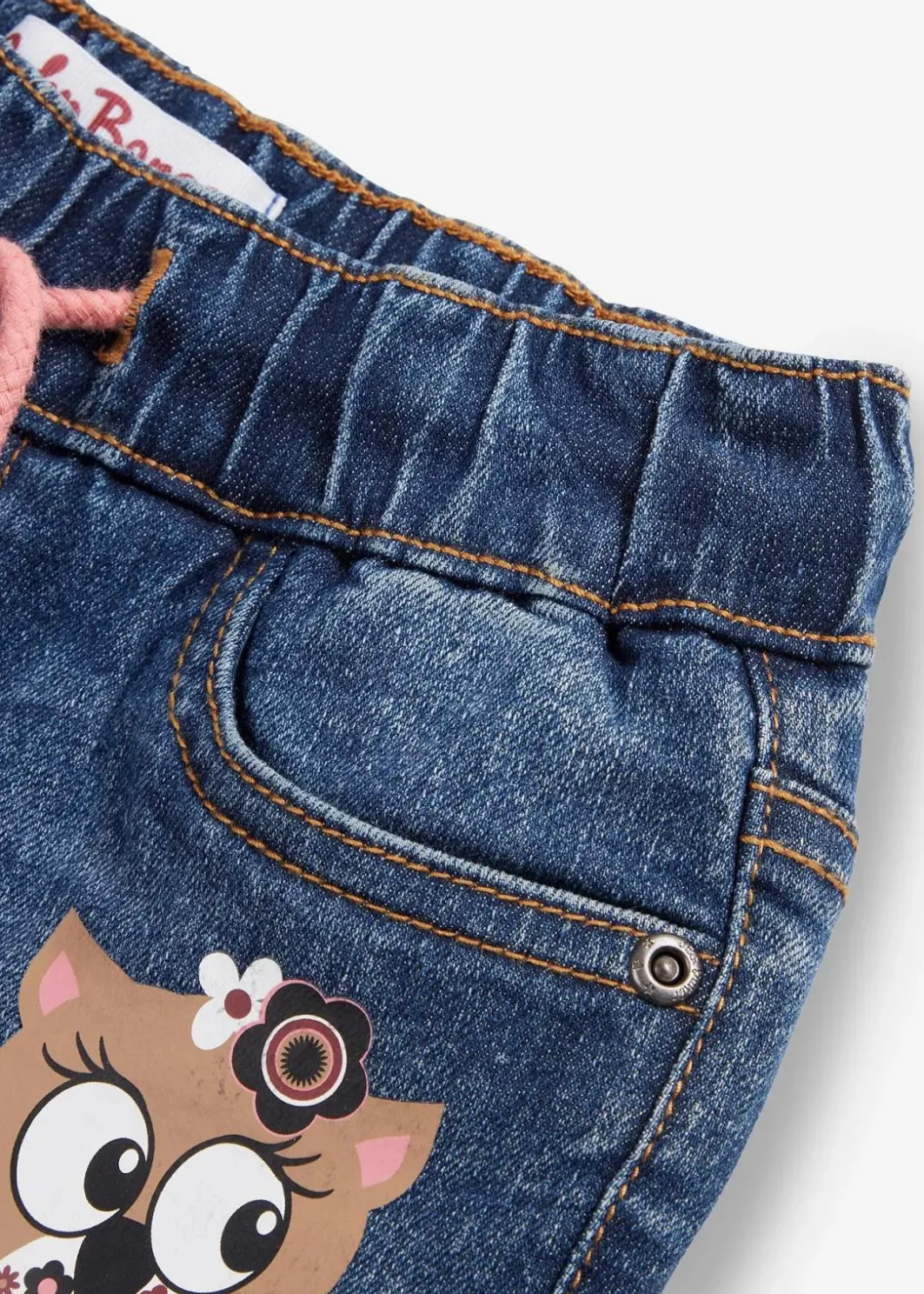 Kinder bonprix Mädchen 2-8 Jahre·Jacken & Outdoor|Mädchen 2-8 Jahre·Jeans & Hosen|Thermojeans Mid Waist