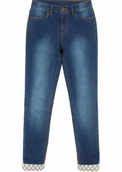 Kinder bonprix Mädchen 9-16 Jahre·Jacken & Outdoor|Mädchen 9-16 Jahre·Jeans|Thermojeans mit Flanellfutter