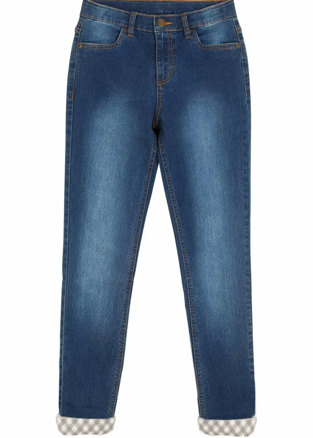 Kinder bonprix Mädchen 9-16 Jahre·Jacken & Outdoor|Mädchen 9-16 Jahre·Jeans|Thermojeans mit Flanellfutter