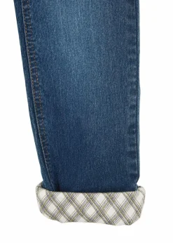 Kinder bonprix Mädchen 9-16 Jahre·Jacken & Outdoor|Mädchen 9-16 Jahre·Jeans|Thermojeans mit Flanellfutter