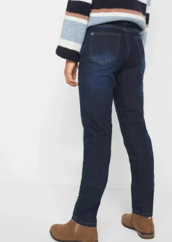 Kinder bonprix Mädchen 9-16 Jahre·Jacken & Outdoor|Mädchen 9-16 Jahre·Jeans|Thermojeans mit Jerseyfutter Mid Waist