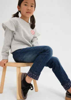 Kinder bonprix Mädchen 2-8 Jahre·Jeans & Hosen|Mädchen 9-16 Jahre·Jeans|Thermojeans mit Jerseyfutter Slim Fit