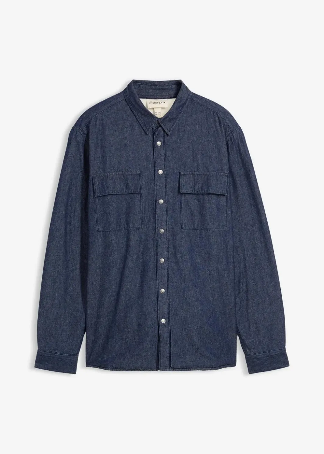 Herren bonprix Große Größen|Thermobekleidung|Thermo-Jeanshemd mit warmen Flanellfutter