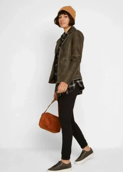 Damen bonprix Jeans|Thermobekleidung|Thermo-Jeggings Mid Waist