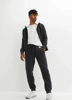Herren bonprix Große Größen|Outdoorbekleidung|Thermo-Jogginghose mit Kuschel-Fleece-Futter
