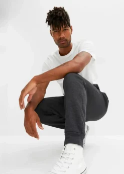 Herren bonprix Große Größen|Outdoorbekleidung|Thermo-Jogginghose mit Kuschel-Fleece-Futter