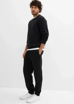 Herren bonprix Große Größen|Basics|Thermo-Jogginghose mit praktischen Reißverschlusstaschen