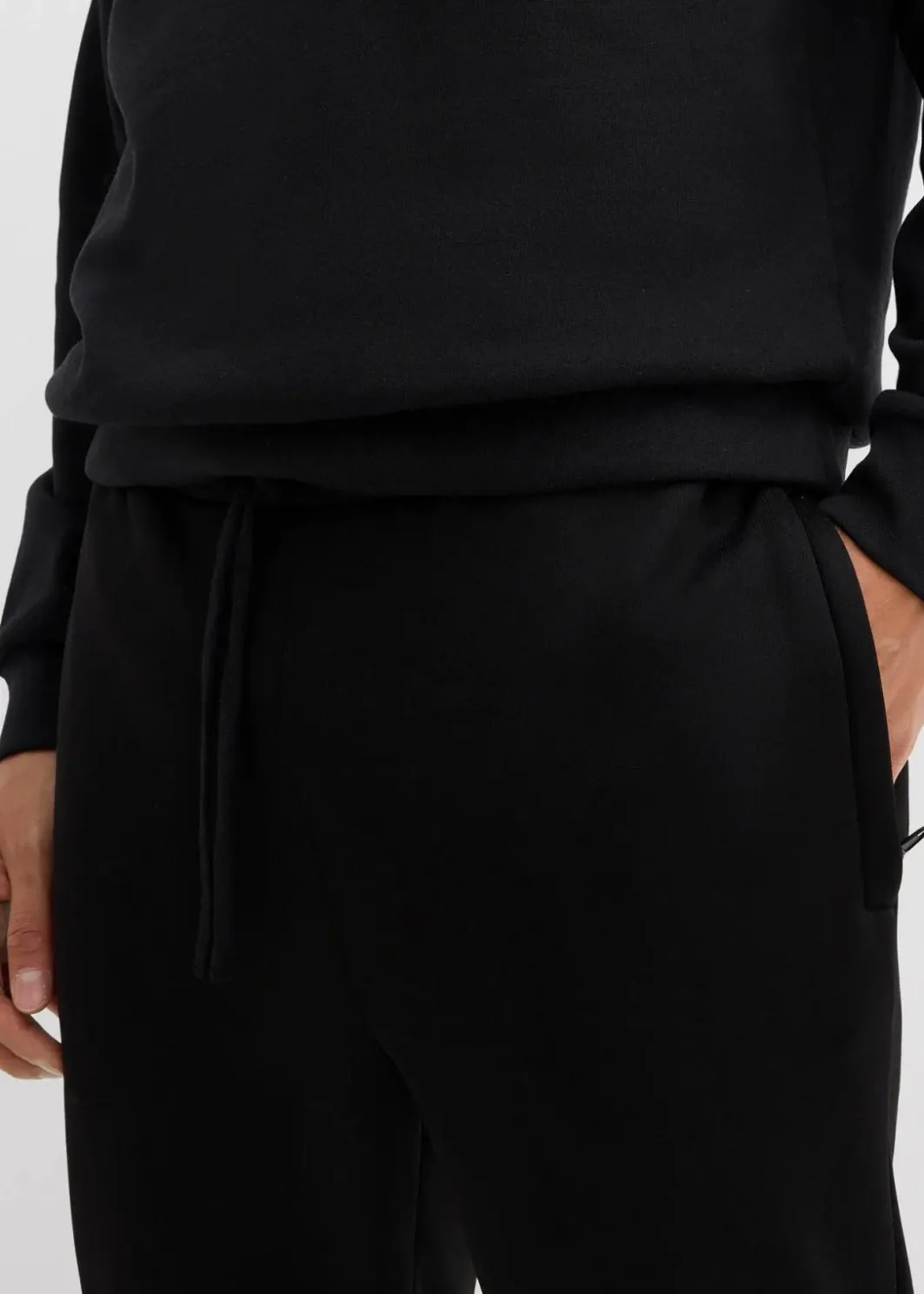Herren bonprix Große Größen|Basics|Thermo-Jogginghose mit praktischen Reißverschlusstaschen