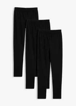 Best Thermo-Leggings aus elastischem Baumwoll-Mix (3er Pack) Kinder Mädchen 9-16 Jahre·Mehrfachpacks|Mädchen 9-16 Jahre·Hosen & Leggings