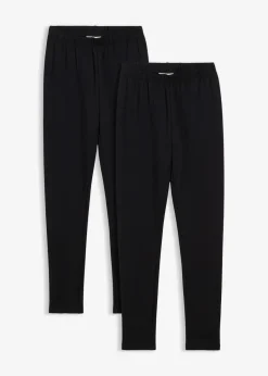 Kinder bonprix Mädchen 9-16 Jahre·Hosen & Leggings|Mädchen 9-16 Jahre·Mehrfachpacks|Thermo-Leggings (2er Pack)