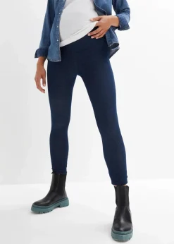 Damen bonprix Bekleidung·Blazer|Thermo-Leggings für die Schwangerschaft in Jeansoptik