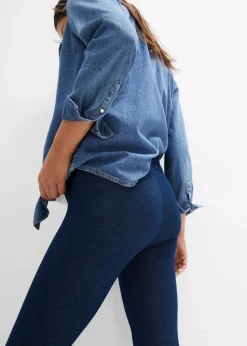 Damen bonprix Bekleidung·Blazer|Thermo-Leggings für die Schwangerschaft in Jeansoptik