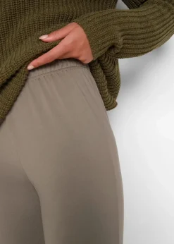 Damen bonprix Hosen|Thermobekleidung|Thermo-Leggings mit Bequembund
