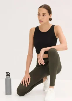 Online Thermo-Leggings mit reflektierenden Details und Handytasche Damen Bekleidung·Sweat|Bekleidung·Kleider