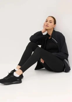 Clearance Thermo-Leggings mit reflektierenden Details und Handytasche Damen Hosen|Sportbekleidung