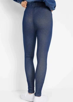 Damen bonprix Bekleidung·Kleider|Thermobekleidung|Thermo-Leggins in Jeansoptik