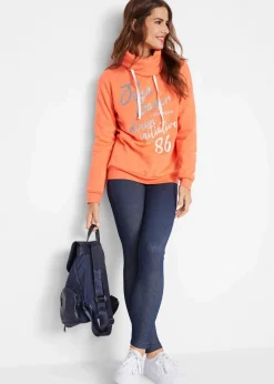 Damen bonprix Bekleidung·Kleider|Thermobekleidung|Thermo-Leggins in Jeansoptik