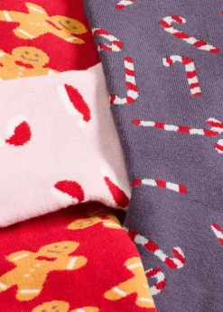 Thermosocken (3er Pack) Damen Mehrfachpacks|Jungen·Strümpfe