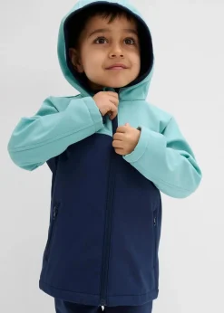 Kinder bonprix Jungen 2-8 Jahre·Nachhaltigere Materialien|Jungen 2-8 Jahre·Jacken & Outdoor|Thermo-Softshelljacke, wasserabweisend