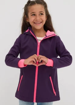 Kinder bonprix Mädchen 2-8 Jahre·Nachhaltigere Materialien|Mädchen 9-16 Jahre·Nachhaltigere Materialien|Thermo-Softshelljacke, wasserabweisend