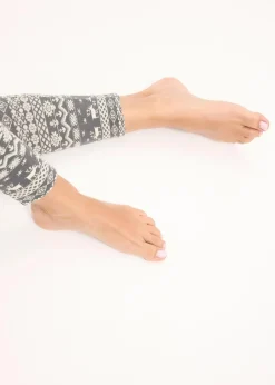 Clearance Thermo-Strumpfleggings Damen Bekleidung·Kleider|Nachhaltigere Materialien