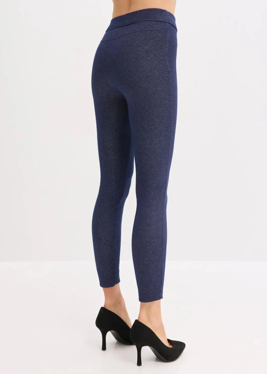 Thermo-Strumpfleggings in Jeansoptik Damen Bekleidung·Kleider|Hosen