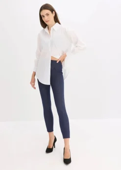 Thermo-Strumpfleggings in Jeansoptik Damen Bekleidung·Kleider|Hosen