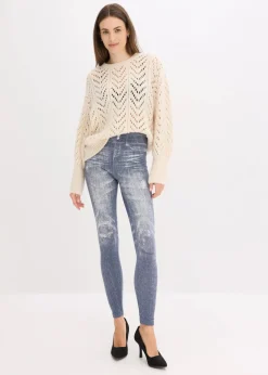 Damen bonprix Bekleidung·Kleider|Thermounterwäsche|Thermo-Strumpfleggings mit weicher Innenseite