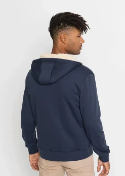 Herren bonprix Große Größen|Outdoorbekleidung|Thermo-Sweatjacke mit Kuschel-Fleece-Futter