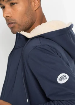 Herren bonprix Große Größen|Outdoorbekleidung|Thermo-Sweatjacke mit Kuschel-Fleece-Futter