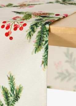 Outlet Tischläufer mit Tannenzweig Druck Geschirr & Servieren|Tischdecken