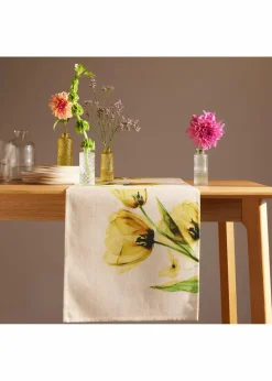 Best Tischläufer mit Tulpen Druck Geschirr & Servieren|Tischdecken