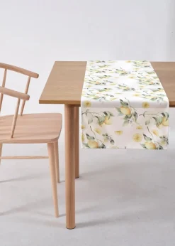Sale Tischläufer mit Zitronen Druck Geschirr & Servieren|Tischdecken