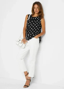 New Top aus fließender Viskose Damen Bekleidung·Jacken & Mäntel|Blusen & Tuniken