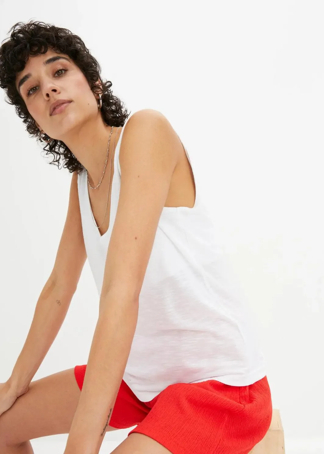 New Top aus fließender Viskose Damen Nachhaltigere Materialien|Shirts & Tops