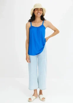 Hot Top aus fließender Viskose Damen Shirts & Tops