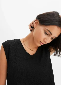Damen bonprix Shirts & Tops|Top aus leichtem Crêpe