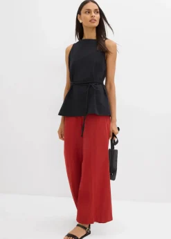 Damen bonprix Zweiteiler & Sets|Shirts & Tops|Top aus Piqué