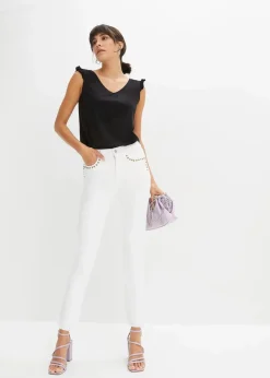 Damen bonprix Nachhaltigere Materialien|Shirts & Tops|Top aus reiner Bio-Baumwolle