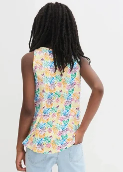 Kinder bonprix Mädchen 9-16 Jahre·Mehrfachpacks|Mädchen 9-16 Jahre·Shirts & Blusen|Top aus reiner Bio-Baumwolle (3er-Pack)