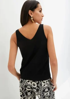 Top aus reiner Bio-Baumwolle Damen Bekleidung·Röcke|Basics