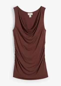 Damen bonprix Nachhaltigere Materialien|Shirts & Tops|Top aus softem Viskose-Mix