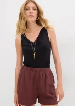 Damen bonprix Shirts & Tops|Nachhaltigere Materialien|Top aus softem Viskose-Mix